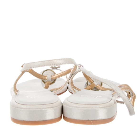 STUART WEITZMAN
Leather Glitter Accents T-Strap Sandals
Size: 9.5 - Picture 4 of 4